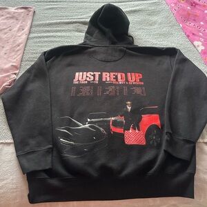 Black Graphic Hoodie